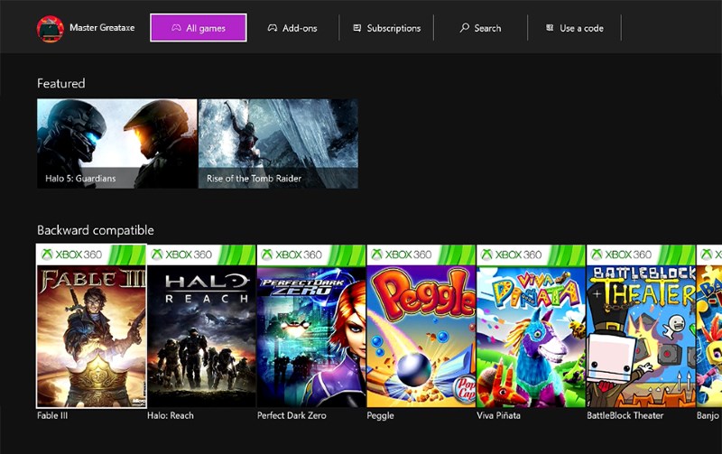 Xbox One March Update to Add Xbox 360 Games, Variable DVR Length, and More