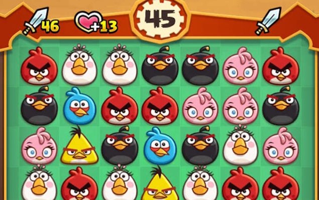 Angry birds fight