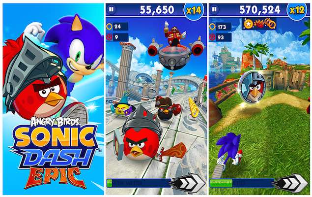 sonic dash 2 sonic boom - online puzzle