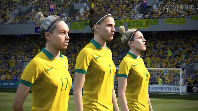 EA Removes 13 Women Players From FIFA 16