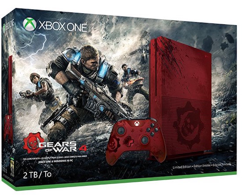 Gears of War 4 Xbox One S Console and Price Revealed