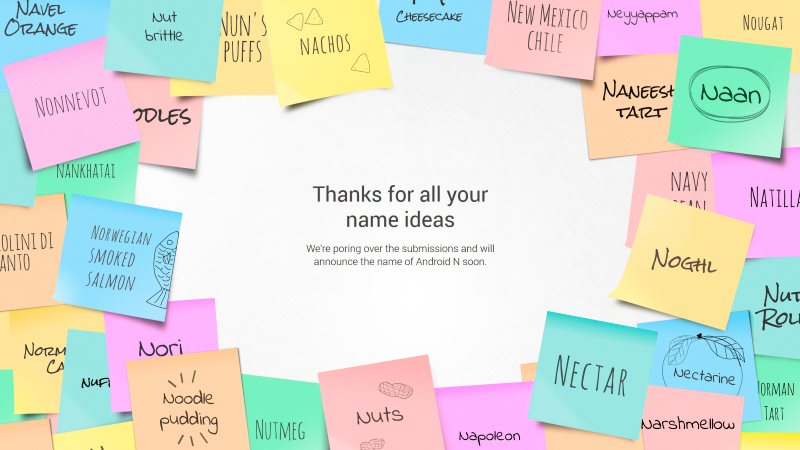 Android N Name Will Be Known in a 'Few Weeks'