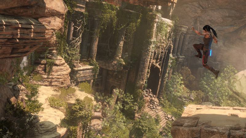 jump lara croft rise of tomb raider pc square 