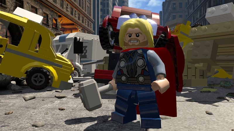 videos of lego avengers