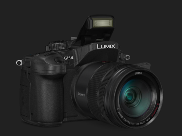 Panasonic Lumix GH4 Mirrorless Camera Launched at Rs. 1,11,990