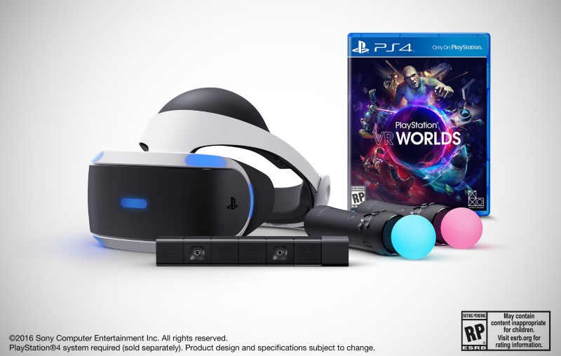 PlayStation VR Launch Bundle With Camera Available for Pre-Order Tuesday