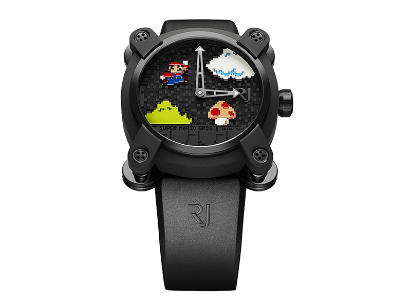 Super Mario Spinning Watch Face Cap LCD Watch with Silicone Straps -  Walmart.com