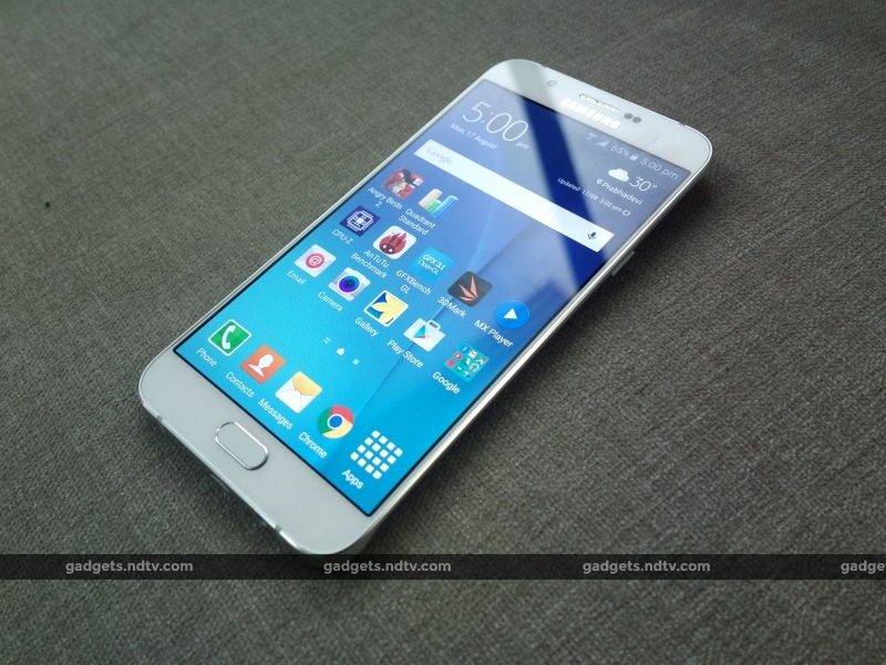 Samsung galaxy hot sale a8 silver