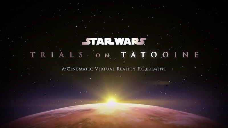 Star Wars: Trials on Tatooine Game for HTC Vive Leaked