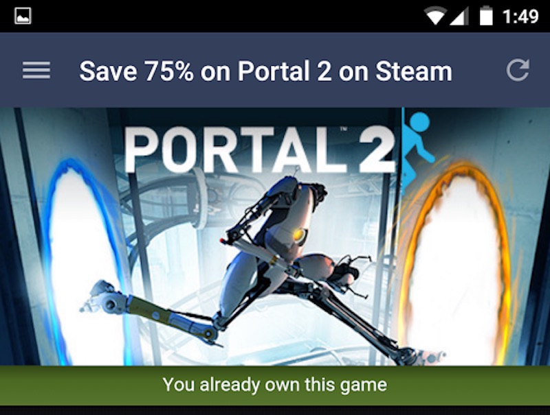 Steam v2.1 for Android Brings User Reviews, Community Market, and More