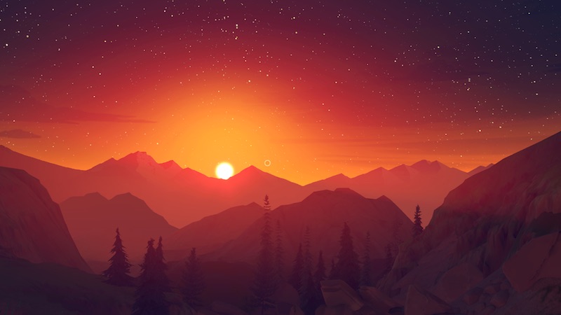 sunset firewatch campo 