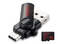 SanDisk Unveils 200GB microSDXC Card, USB Drive With Type-C Connector