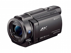 Sony FDR-AX33 Compact 4K Handycam Launched at CES