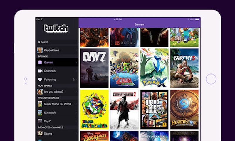 Twitch Updates iPad, iPhone, and Xbox One Apps