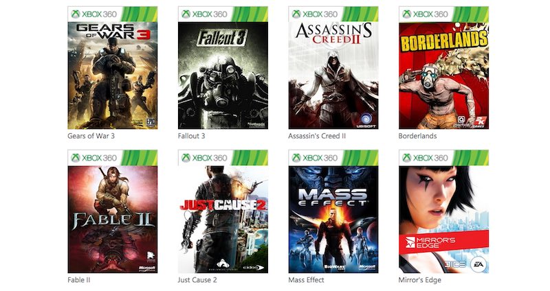 upcoming backwards compatible xbox games