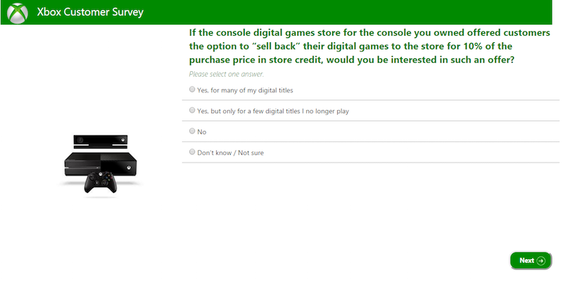 sell xbox one digital games