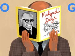 RK Narayan's 108th Birthday Marked by Malgudi Days Doodle