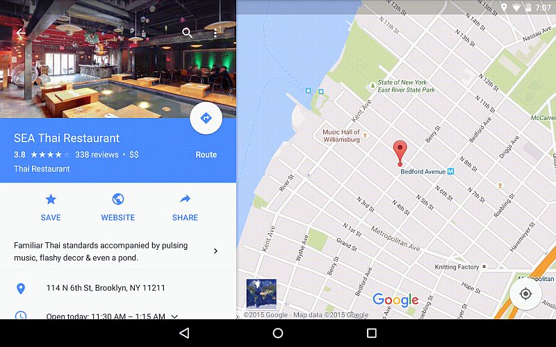 Google Map : Google Maps for Android Can Now Figure Out Where You're ... : It offers satellite imagery, aerial photography, street maps, 360° interactive panoramic views of streets (street view).