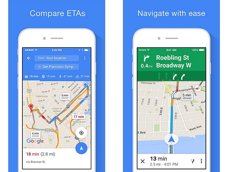 Google Maps For IOS Gets Offline Navigation Support And More 