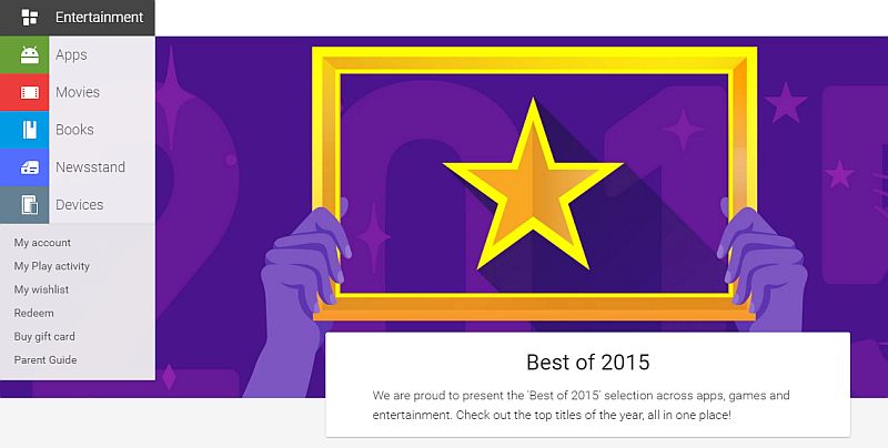 Google Play Showcases the Best Apps, Games, Books, and Movies of 2015