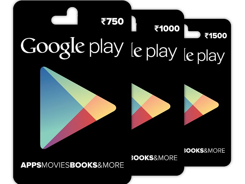 Google Play Gift Cards Now Available via Snapdeal, More Physical Stores