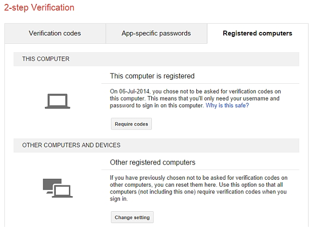 Facebook Google Authenticator & Two Step Verification 2