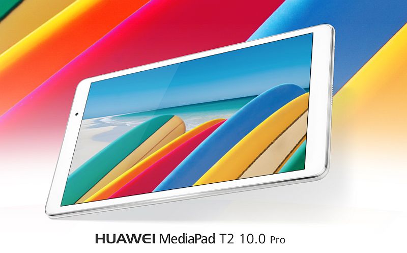 Huawei MediaPad T2 10.0 Pro With Qualcomm Snapdragon 616 SoC Goes Official