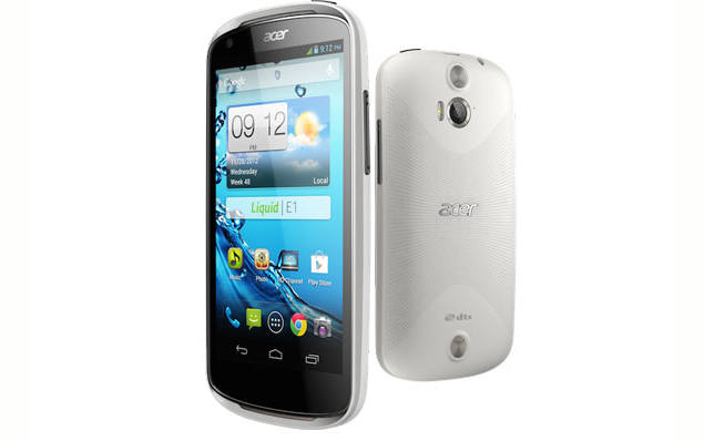 Acer announces Liquid E1 with 4.5-inch display and Android 4.1