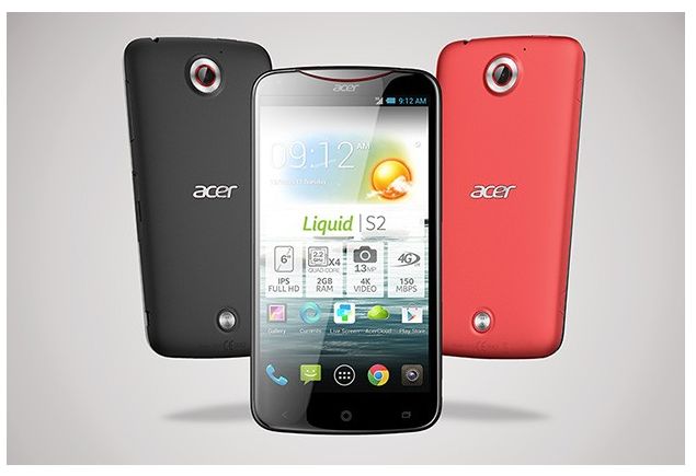 Acer Liquid S2 smartphone launched, first phone with 4K video recording capability
