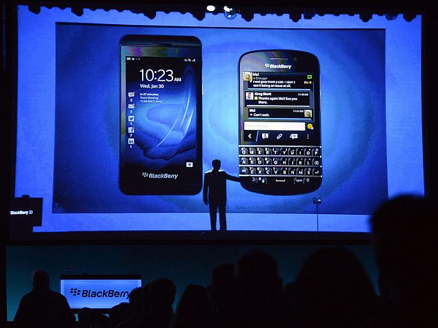 BlackBerry's interim CEO says focus on software and services, not devices