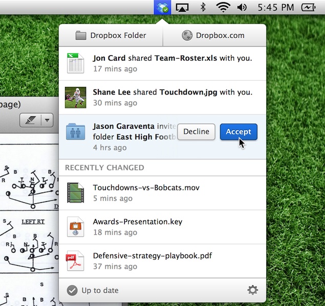 Dropbox updates desktop apps to make sharing easier
