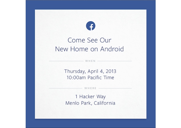 Facebook reportedly aiming for a place on Android home-screen