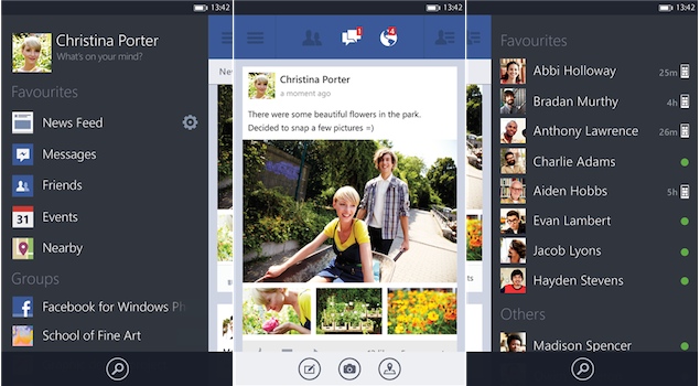 Facebook for Windows Phone 8 receives UI overhaul, timeline view and more