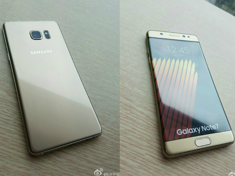 Samsung Galaxy Note7 Leaked Images Appear Hours Before Launch