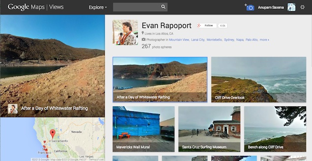 Google launches Views, a destination for sharing location-tagged photo spheres