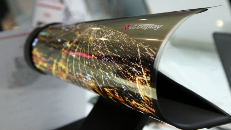 LG to Showcase 18-Inch Rollable Oled Display at CES 2016