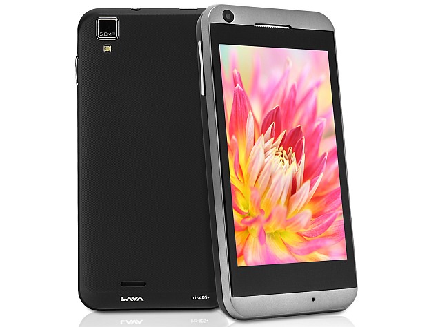 Lava Iris 405+ smartphone with Android 4.2 and 3G launched at Rs. 6,999