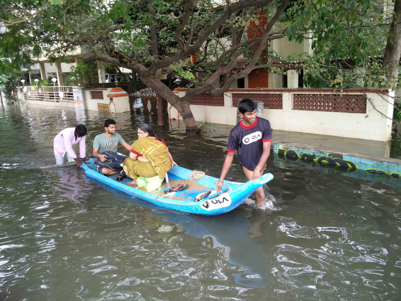 Chennai Floods: Ola Offers a Helping Hand With OlaBoats