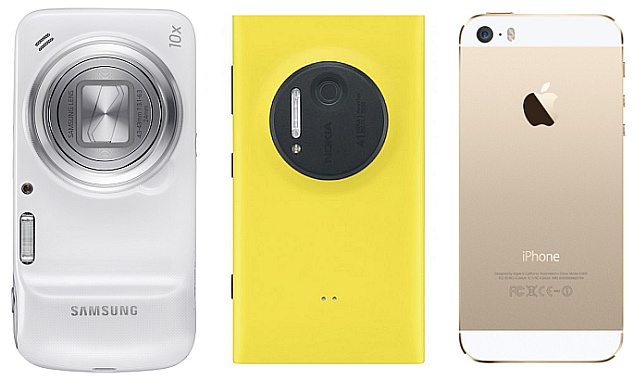 iPhone 5s vs. Nokia Lumia 1020 vs. Samsung Galaxy S4 Zoom: Camera comparison