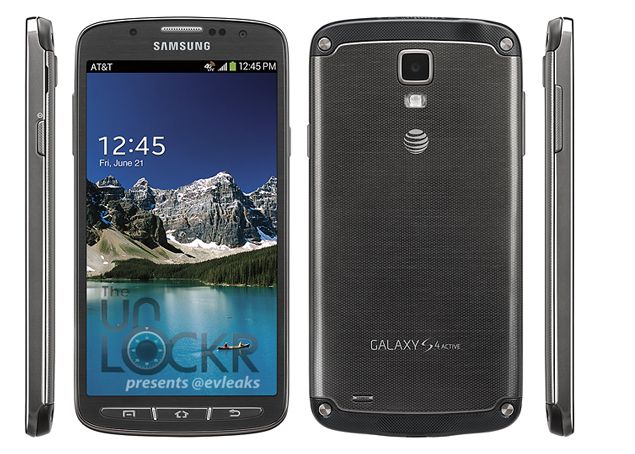 Samsung Galaxy S4 Active press render leaked