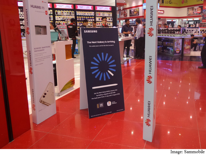 Samsung Galaxy Note7 Pre-Orders Begin in Dubai, Iris Scanner Shown in Video: Reports