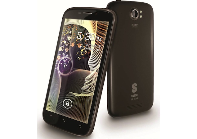 Spice Stellar Pinnacle Pro Mi-535 with quad-core processor launched for Rs. 14,990