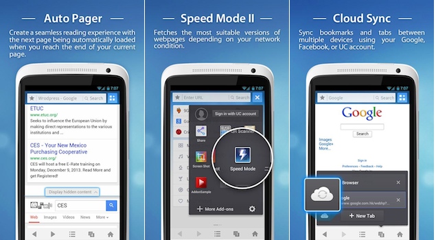 UC Browser 9.4 for Android released, brings new features to improve browsing speed