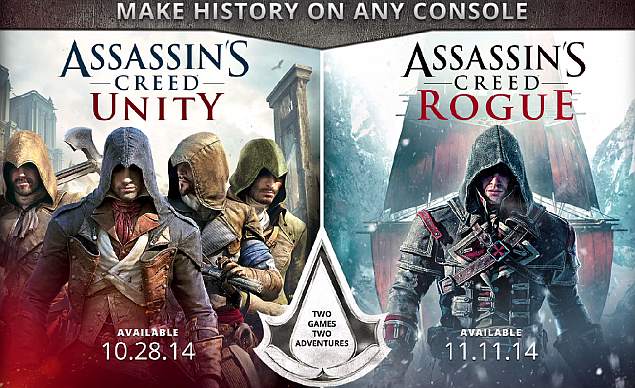 Assassin's Creed: Rogue headed to PS3, Xbox 360 this November