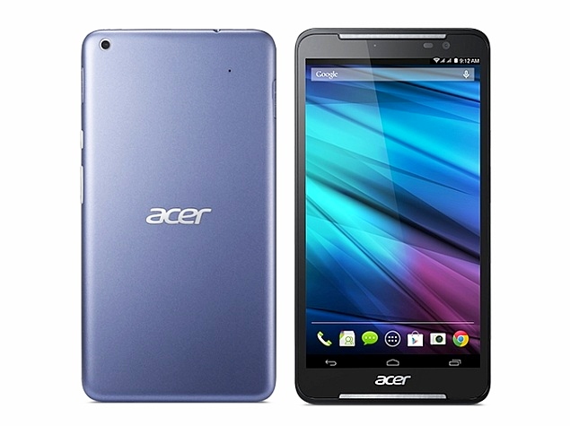 Acer Iconia Talk S Dual-SIM Voice-Calling Tablet With LTE Support Launched