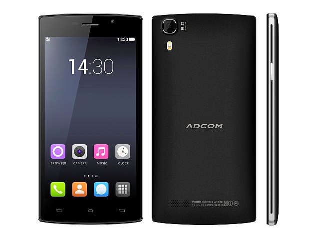 Adcom KitKat A54 With 3G Support, 5-inch IPS Display Launched at Rs. 5,599