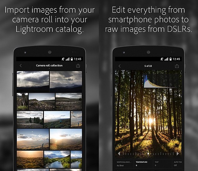 Adobe Lightroom Mobile Photo-Editing App Now Available for Android