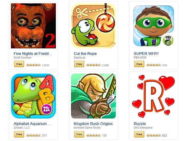 Amazon Offers 34 Paid Android Apps for Free on Appstore's Fourth Birthday