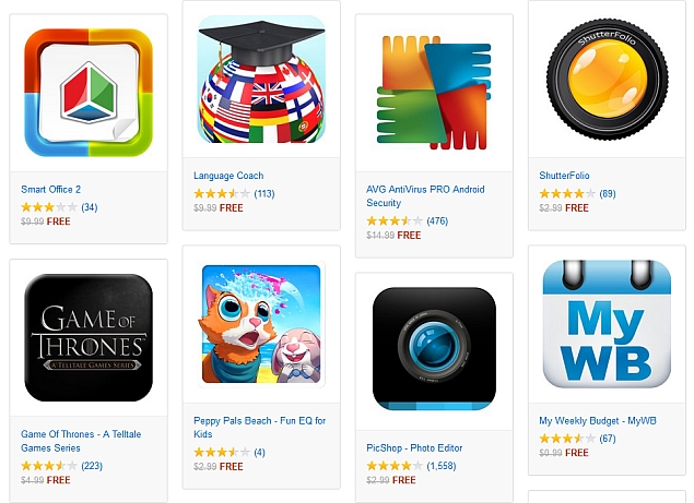 Amazon Appstore Offers Paid Android Apps Worth Up to $110 for Free