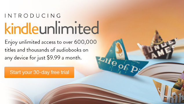 Amazon.com Launches Kindle Unlimited Ebooks and Audiobooks Subscription Service